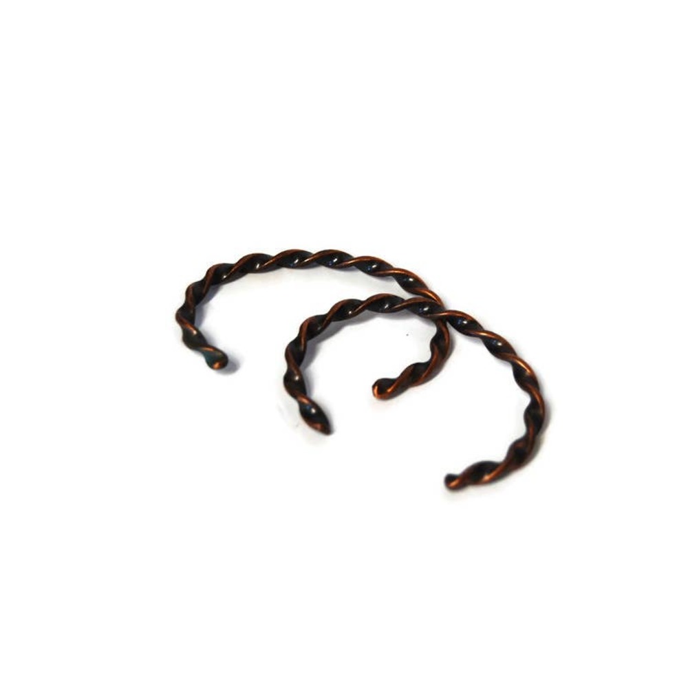 Twisted Copper Bracelets